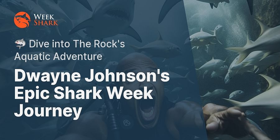 Dwayne Johnson's Epic Shark Week Journey - π¦ Dive into The Rock's Aquatic Adventure